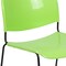 Flash Furniture Green Plastic Stack Chair, PK5 5-RUT-188-GN-GG - alternate 6